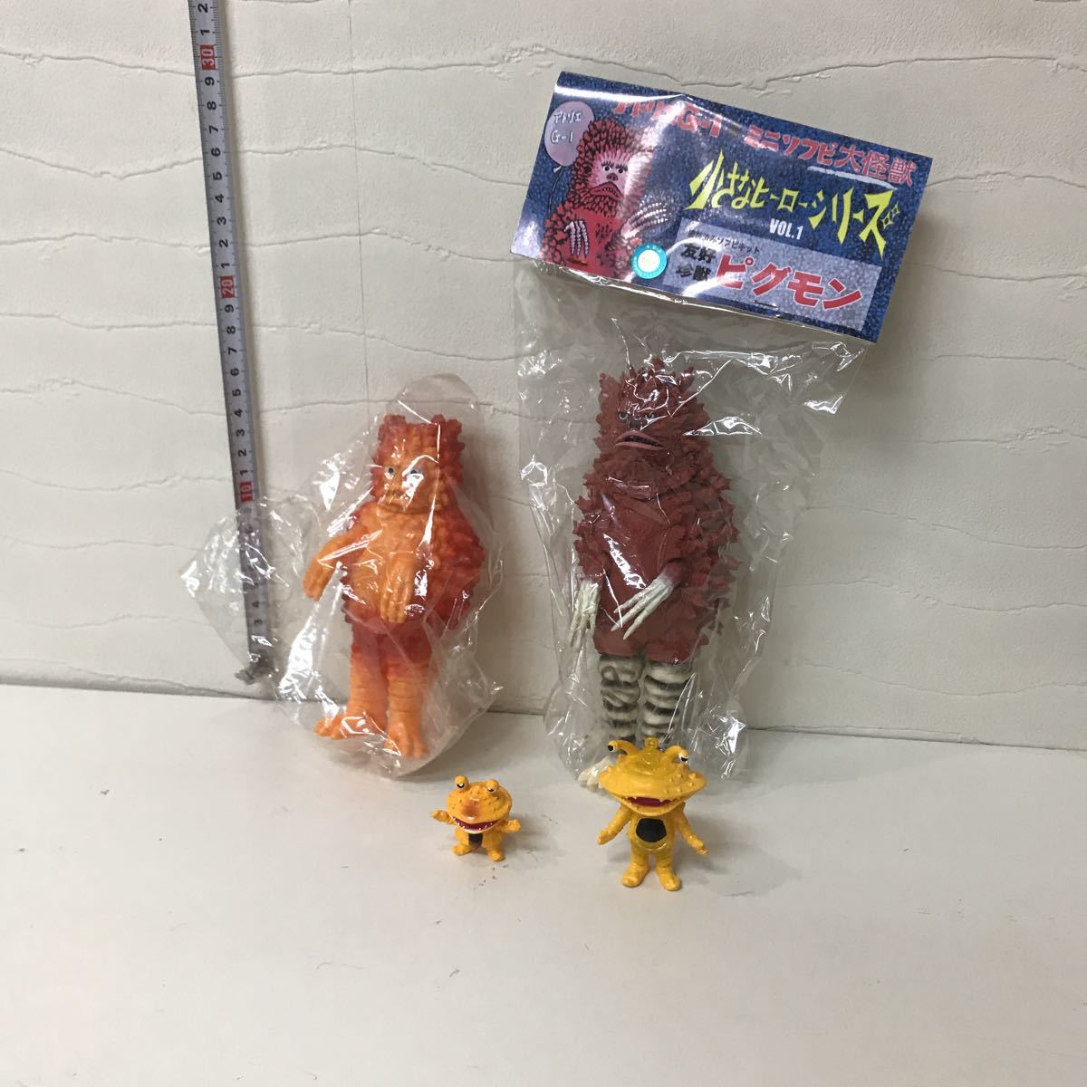 アトリエＧー１小さなヒーローシリーズＶol.1ピグモン 未開封 アトリエG-1 小さなヒーローシリーズ VOL1 塗装済み