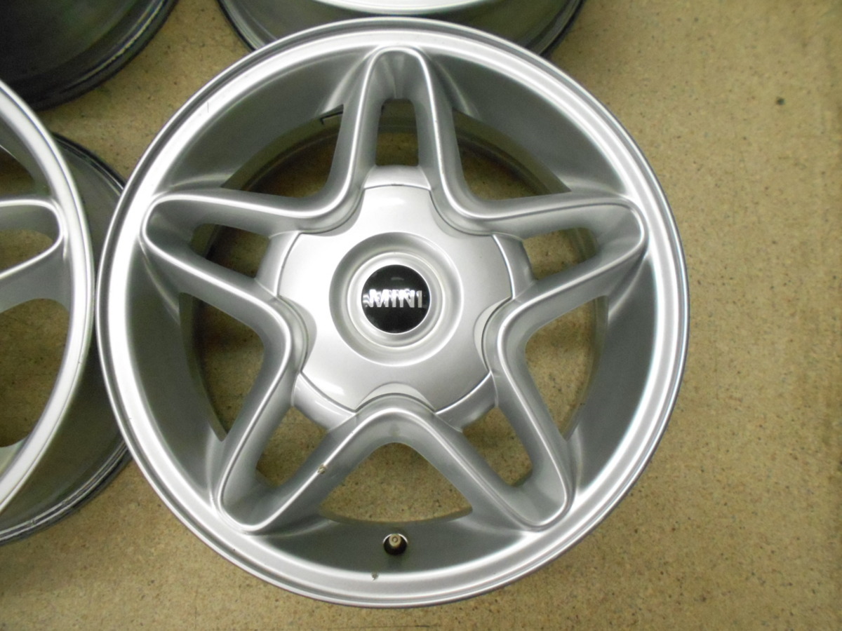BMW MINI クーパーS純正 星形 6.5Jx16インチ オフセット+48 PCD:100-4H