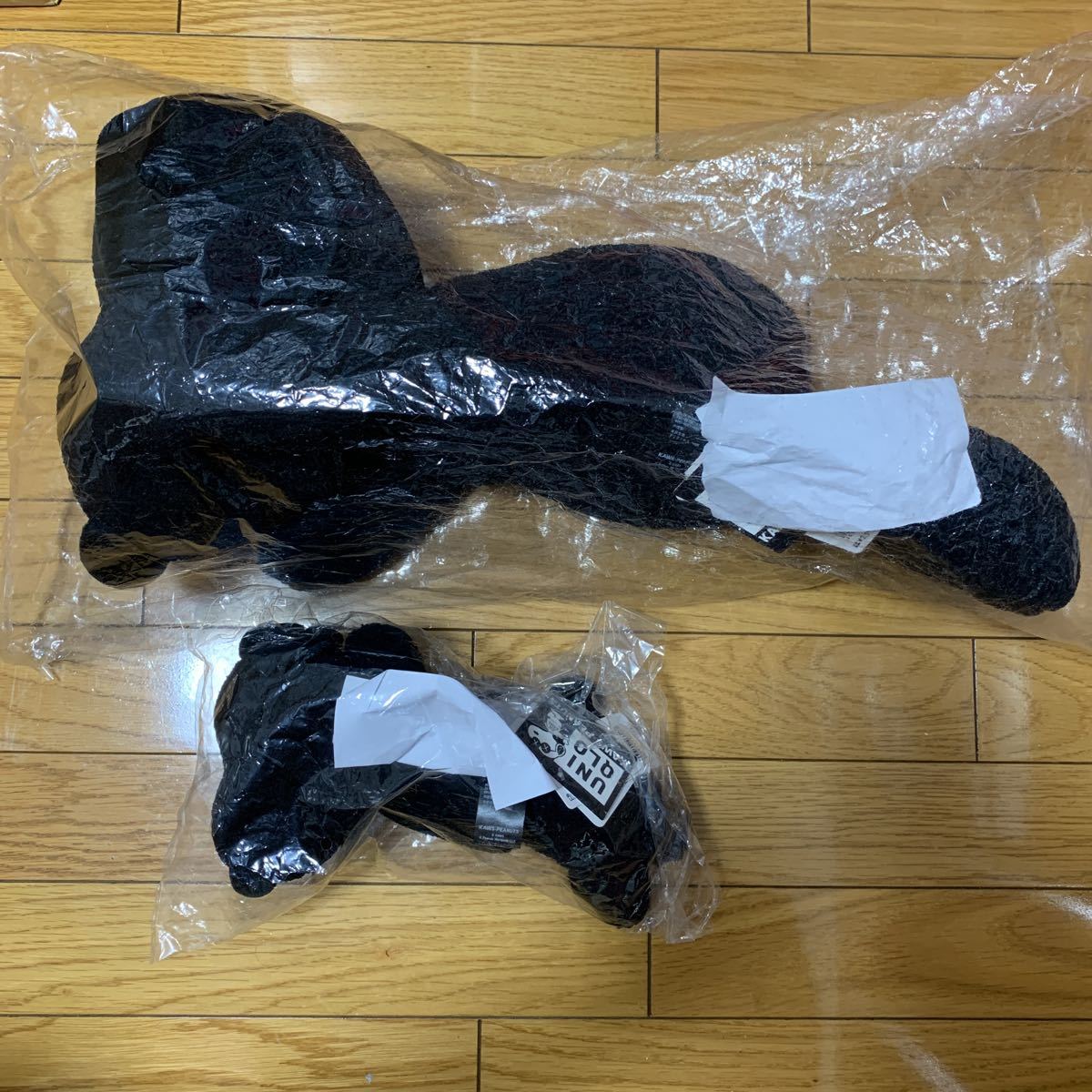 新品 激レア 新品 Uniqlo Kaws Peanuts ユニクロ カウズ ピーナッツ Snoopy スヌーピー ぬいぐるみ 大小セット Black ブラック 黒 17年製 の落札情報詳細 ヤフオク落札価格情報 オークフリー スマートフォン版