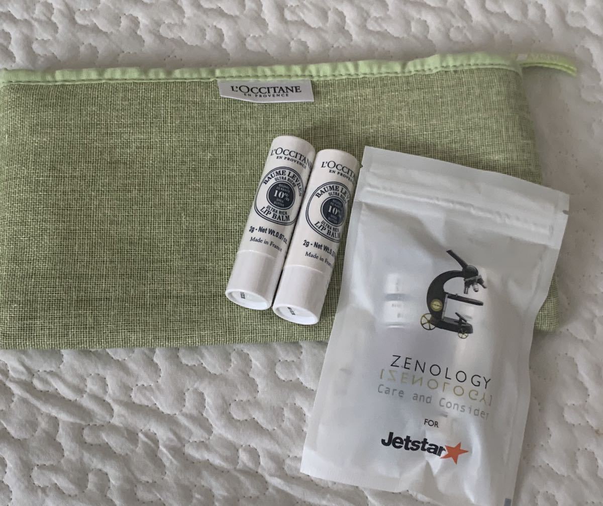 新品 Ana機内アメニティ アナ ロクシタン リップクリーム ポーチ ジェットスター 機内アメニティ の落札情報詳細 ヤフオク落札価格情報 オークフリー スマートフォン版