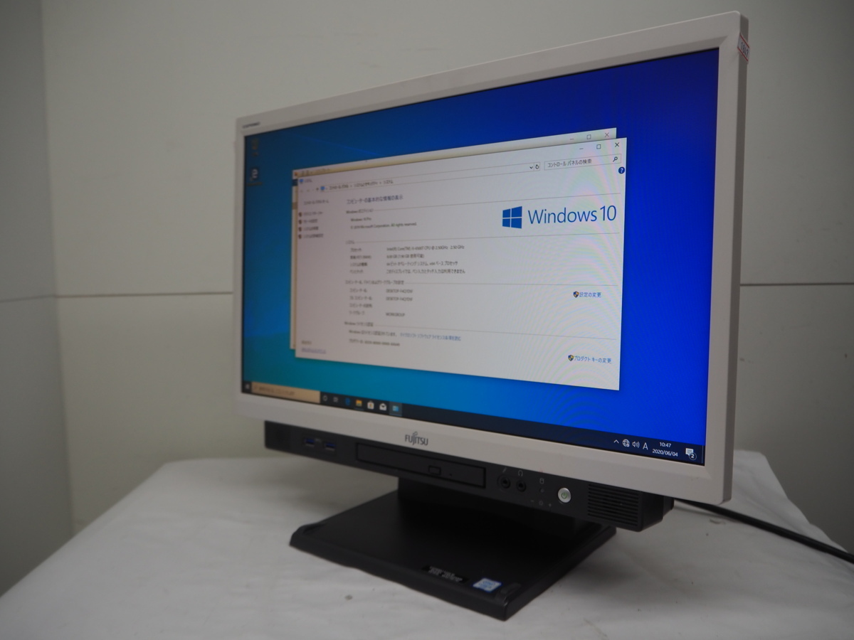 富士通 - ESPRIMO K555/K (液晶一体型) Windows11 pro 富士通 ESPRIMO K555/K (第4世代CPU) CPU:Core i3 4000M 2.4GHz