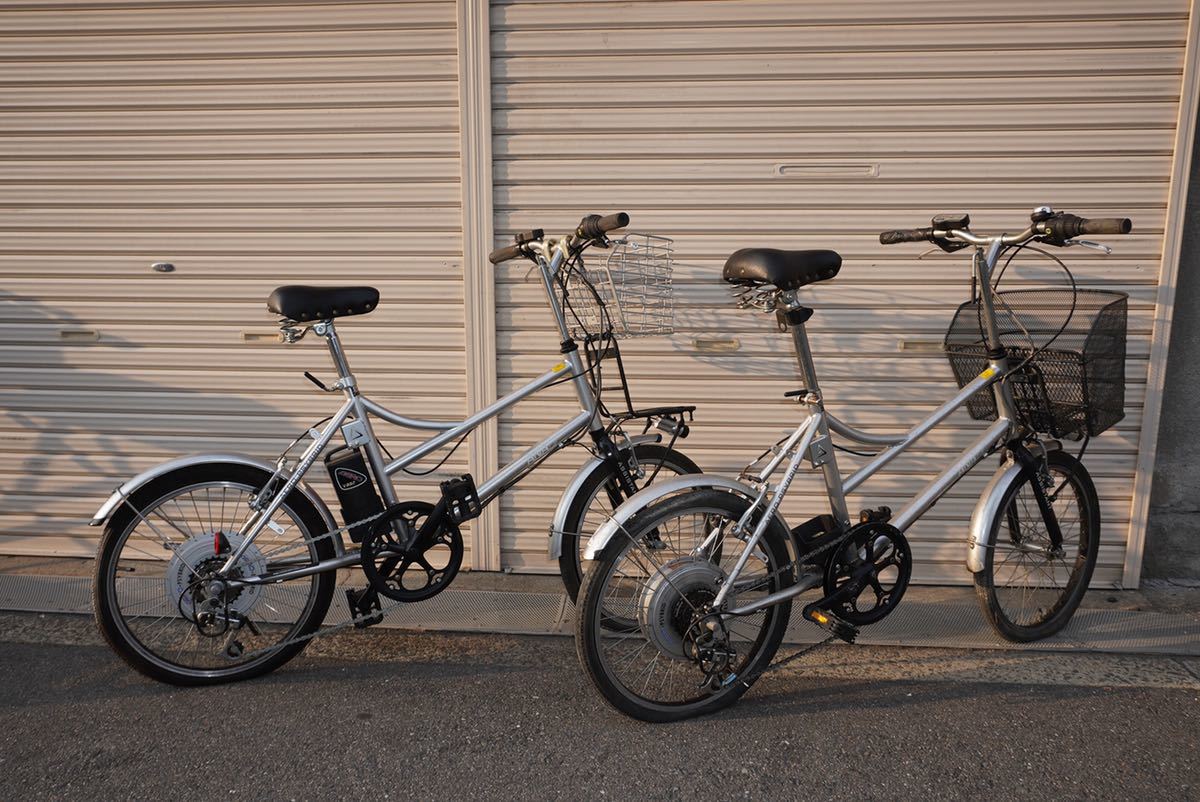 ジャンク）電動アシスト自転車 部品取り修理用 引取限定】ブリヂストン