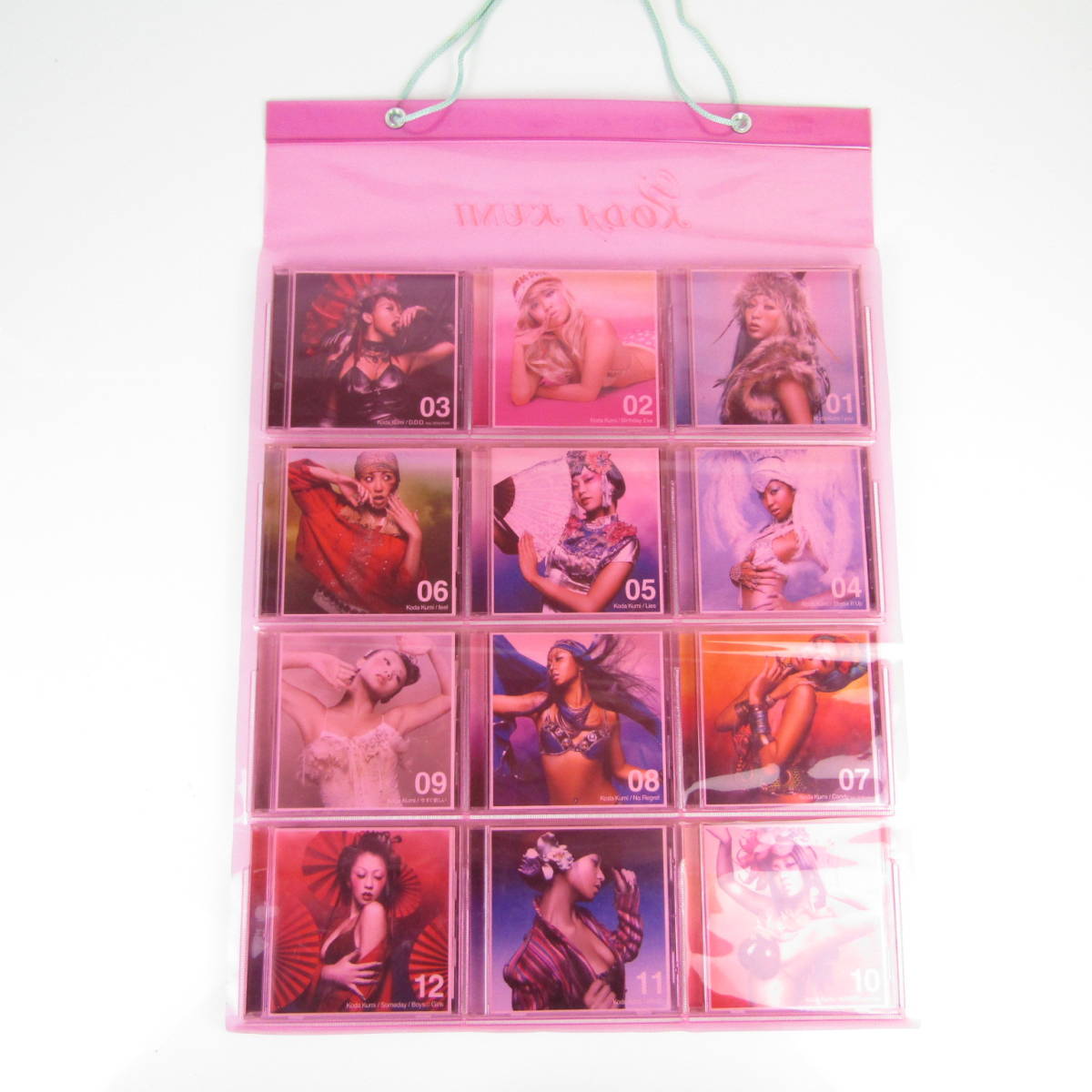 おまけ付！倖田來未12週連続発売シングルCD&ウォールポケット◆限定品 おまけ付！倖田來未12週連続発売シングルCD&ウォールポケット