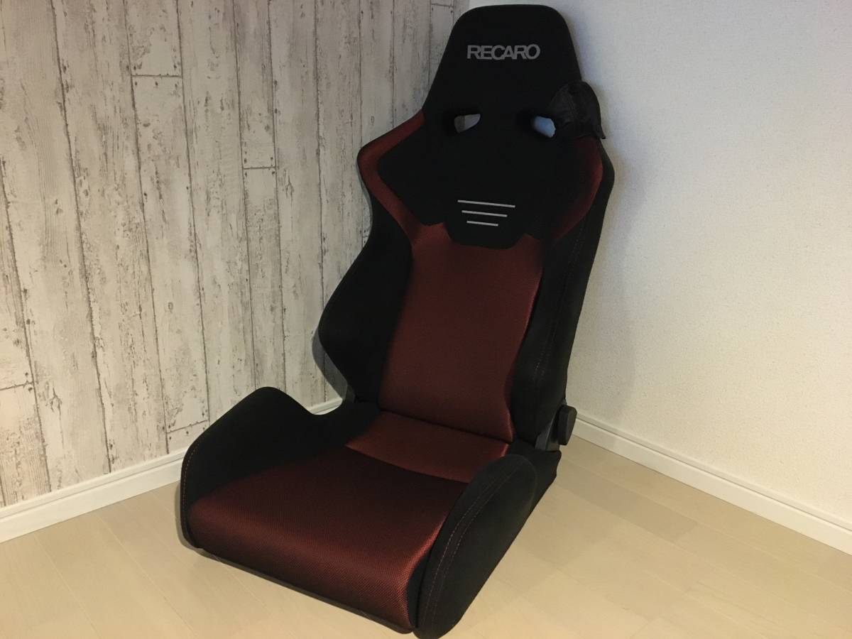 RECARO レカロ SR-6 GK100S RD/BK セミバケ レカロシート SR6 中古 