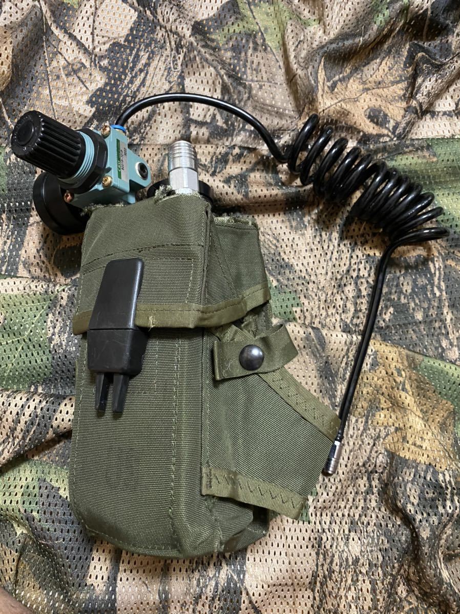 エアタンク 小型 ポーチ付 Nisshinメーター 詳細不明 Protec プロテック 外部ソースガスガン用 の落札情報詳細 ヤフオク落札価格情報 オークフリー スマートフォン版