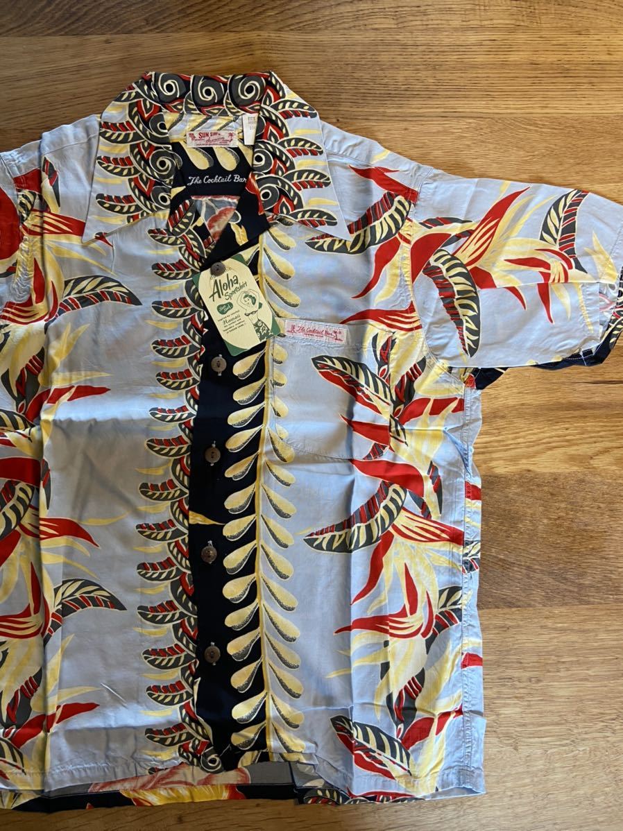 【t】サンサーフ　SUNSURF アロハシャツ　カクテルバー　愛だろアロハ SUN SURF(サンサーフ) / サントリー ザ・カクテルバー/愛だろアロハ