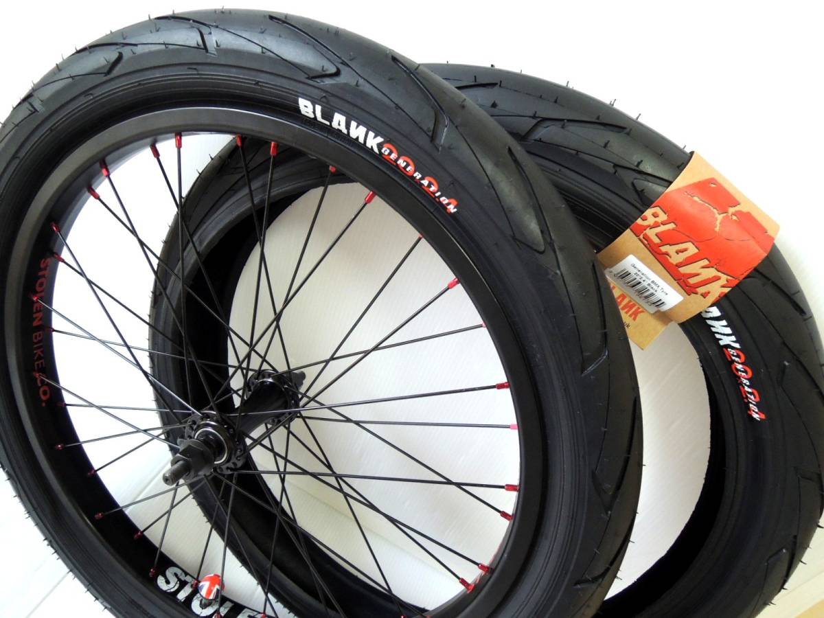 新品 送料無料 新品 Blank Generation Bmx タイヤ 2 4 Bk 2本セット の落札情報詳細 ヤフオク落札価格情報 オークフリー スマートフォン版
