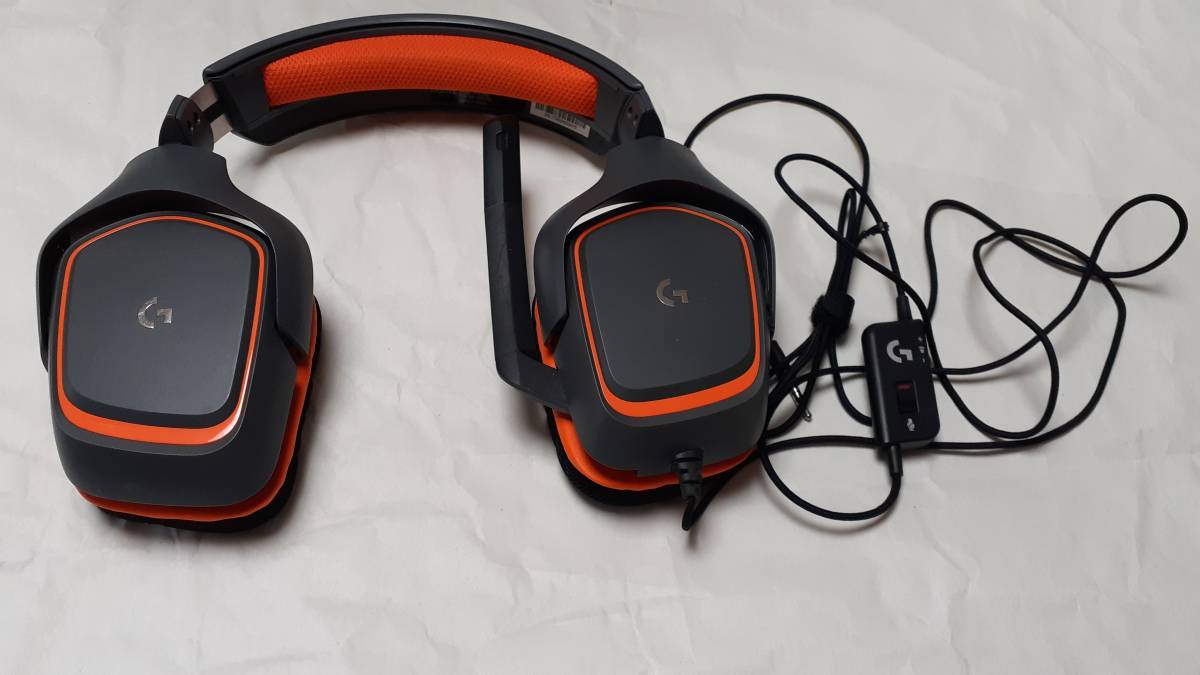 Logicool ロジクール G231 Prodigy ゲーミングヘッドセット の落札情報詳細 ヤフオク落札価格情報 オークフリー スマートフォン版