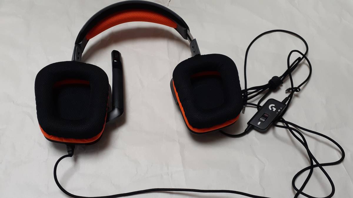 Logicool ロジクール G231 Prodigy ゲーミングヘッドセット の落札情報詳細 ヤフオク落札価格情報 オークフリー スマートフォン版