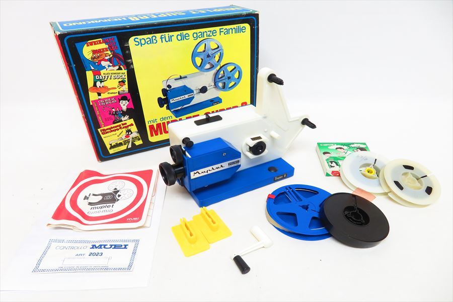 ビンテージ！未使用！Muplet Super 8 フィルムプロジェクター ビンテージ！未使用！Muplet Super 8 フィルムプロジェクター