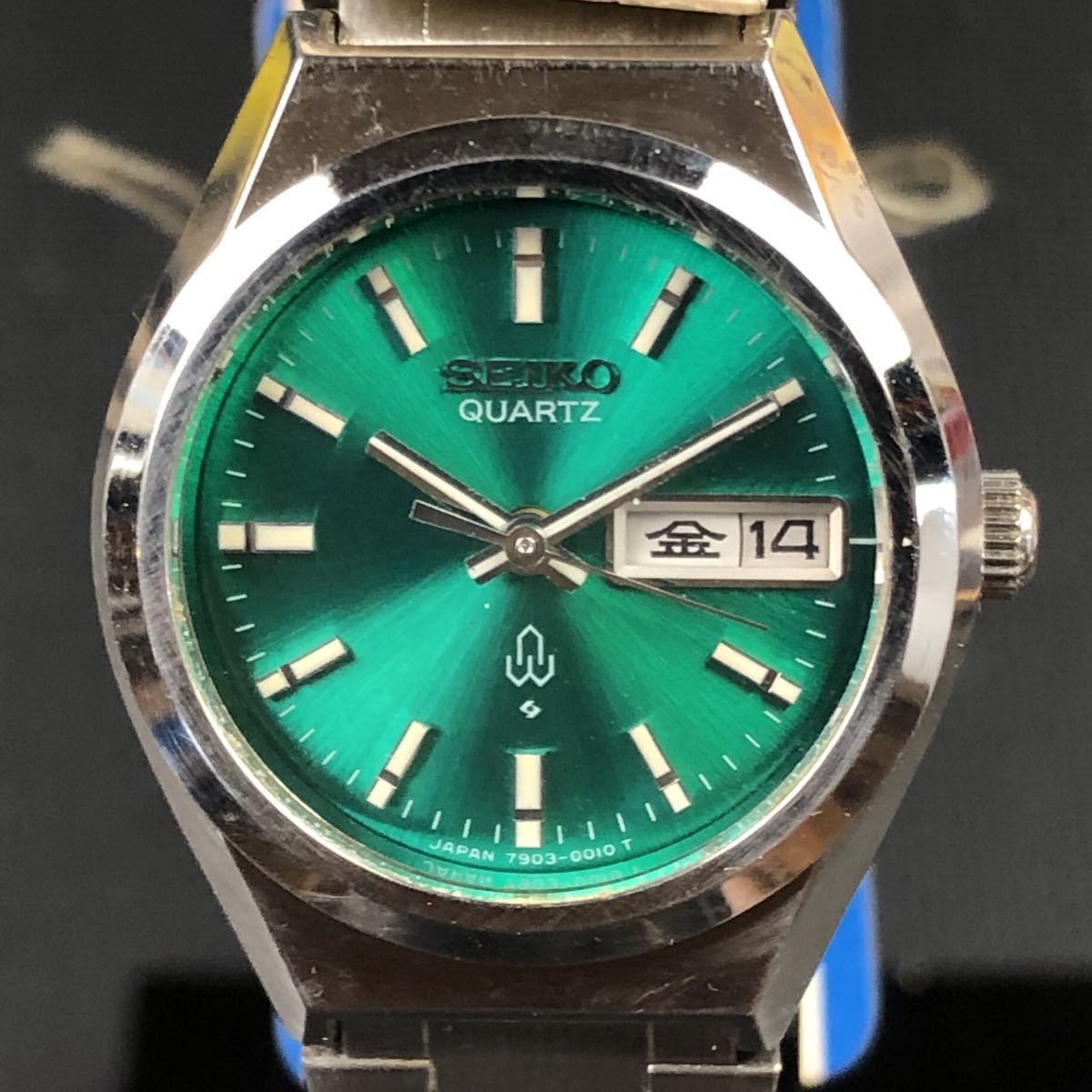 【未使用品】ヴィンテージ セイコー ジョイフルクォーツ 7903-0010 Yahoo!オークション - 【電池切れ】SEIKO セイコー 7903-0010