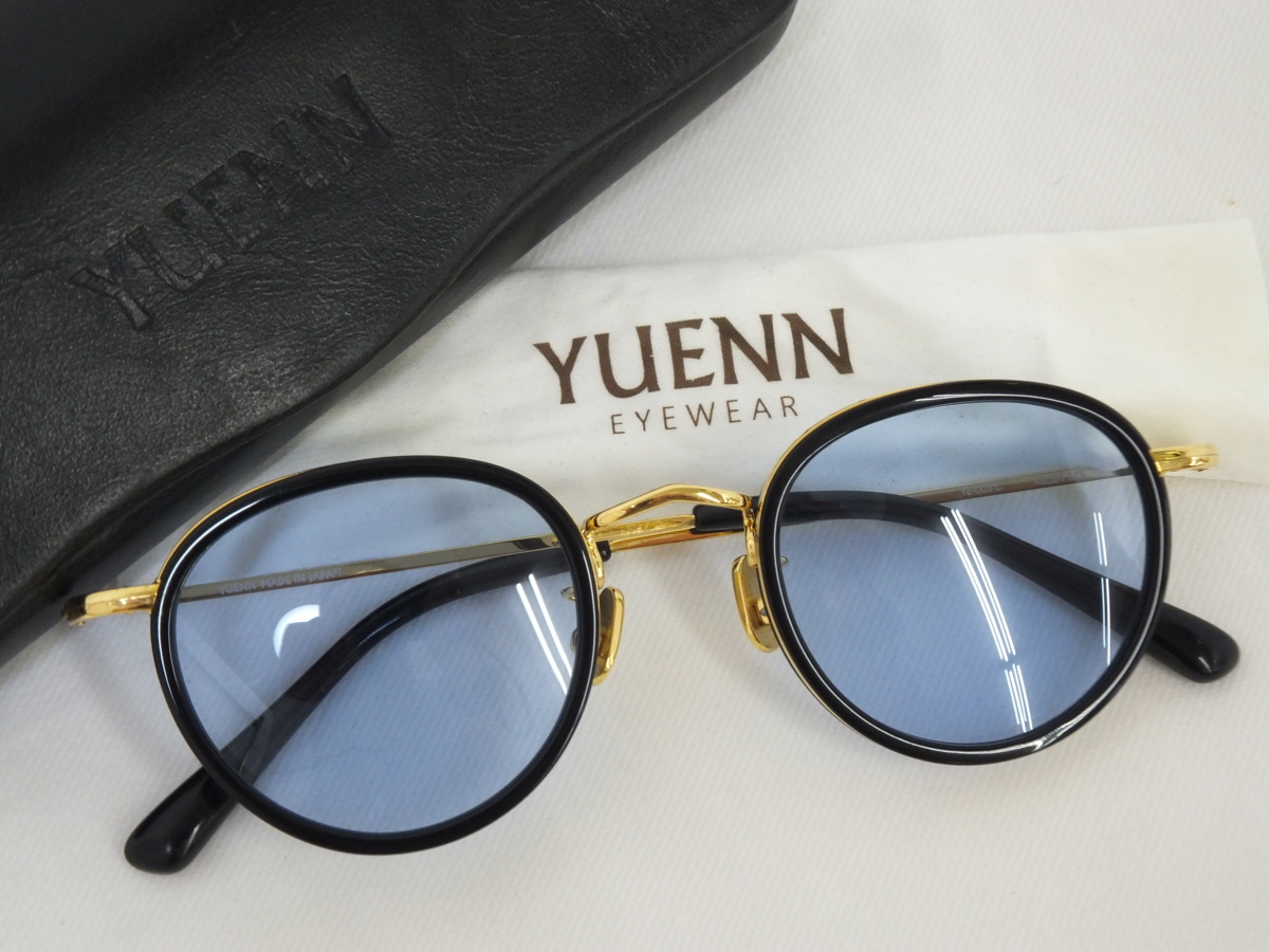 YUENN ユエン EYEWEAR アイウェアー サングラス YE-003 C 48口24 145