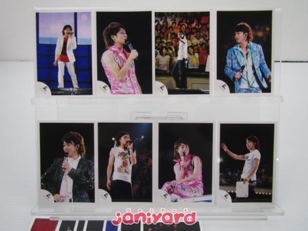 嵐 初期 公式写真 嵐ロゴ LIVE 2005 One SUMMER TOUR ライブフォト