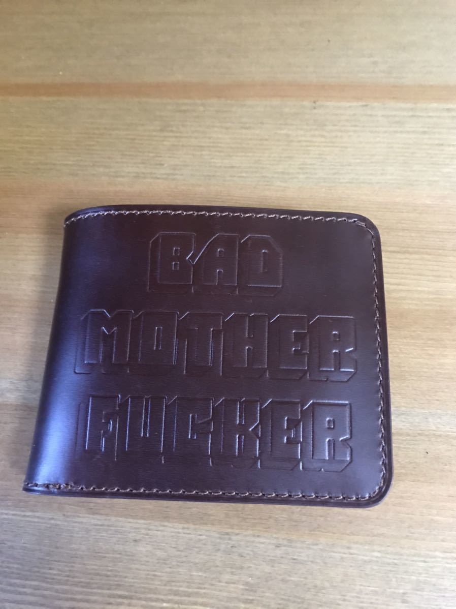 ビンセントベガ 栃木レザー BMF BAD MOTHER FUCKER財布 ビンセントベガ 栃木レザー BMF BAD MOTHER FUCKER財布