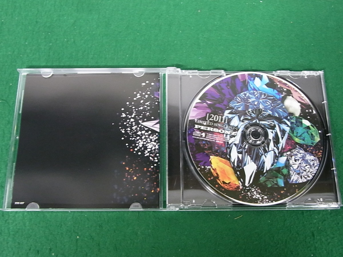 CD PERSONZ [2011]LIMITED SINGLES 12+1 帯付きの落札情報詳細