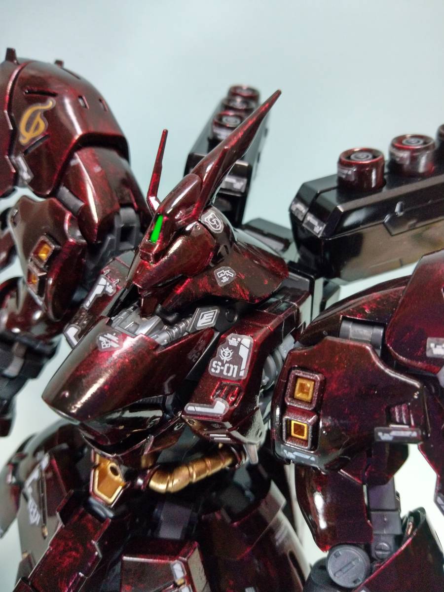 RG サザビー 塗装済完成品 ガンプラ ガンプラ RG 1/144 サザビー 塗装完成品 - メルカリ