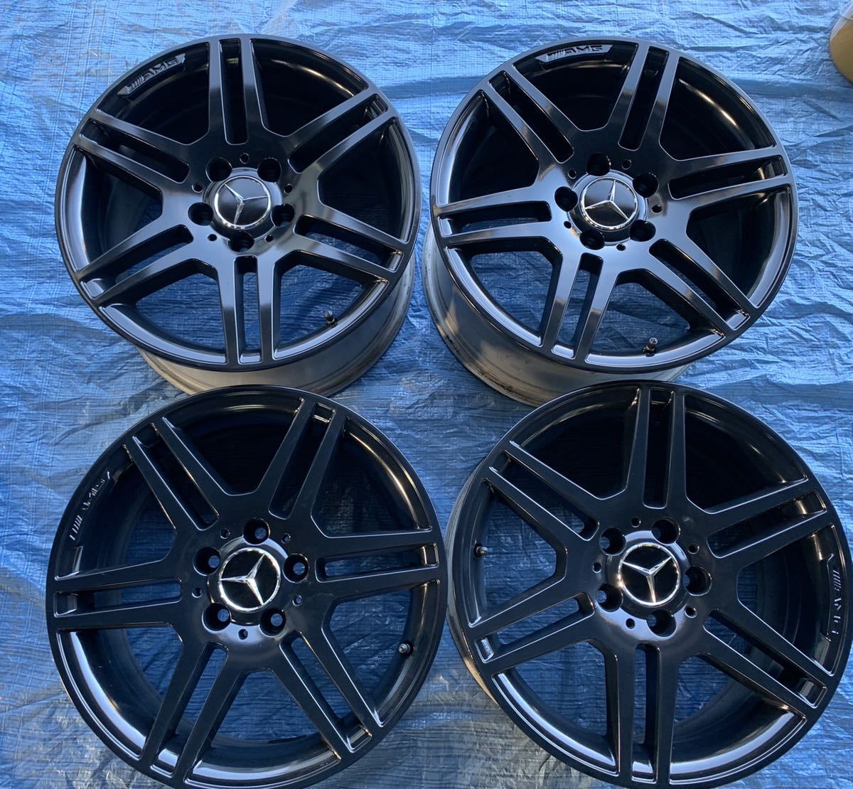 メルセデスベンツ Cクラス AMG純正ホイール 17インチ4本 W204
