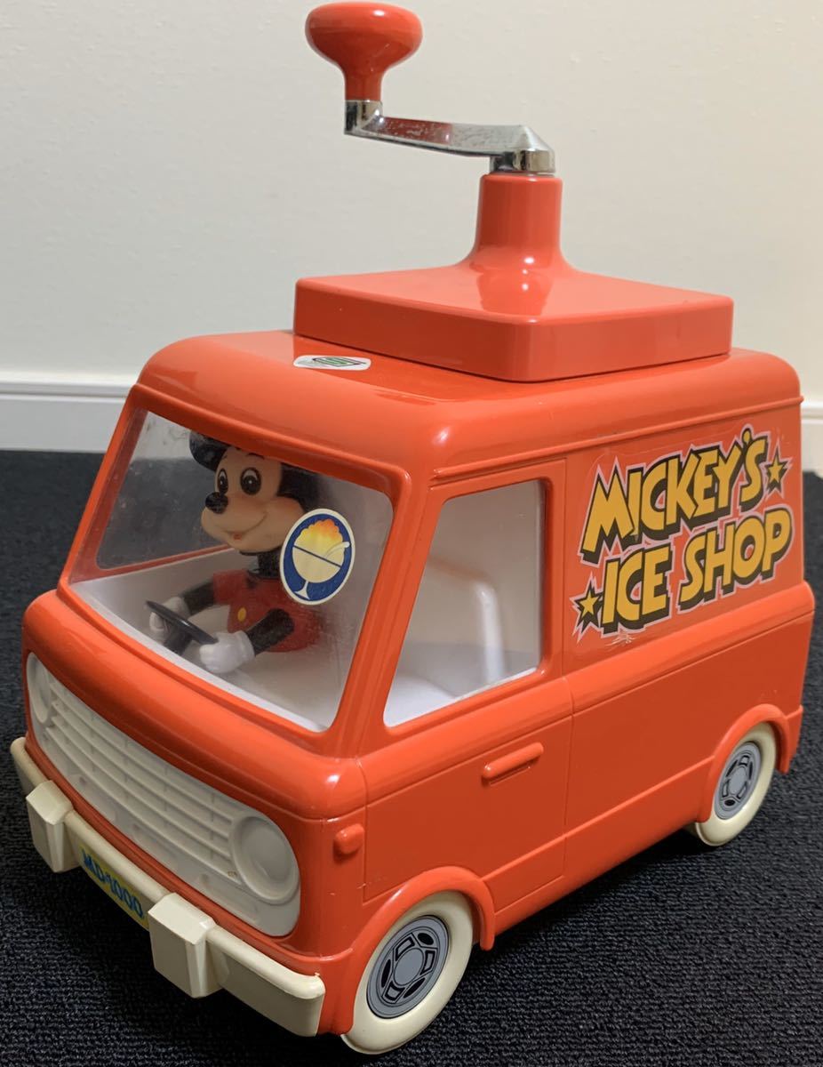 希少品 美品 当時物 Mickey S Ice Shop ミッキーマウス かき氷器 象印マホービン株式会社 Md 1000 ディズニー 車 の落札情報詳細 ヤフオク落札価格情報 オークフリー スマートフォン版