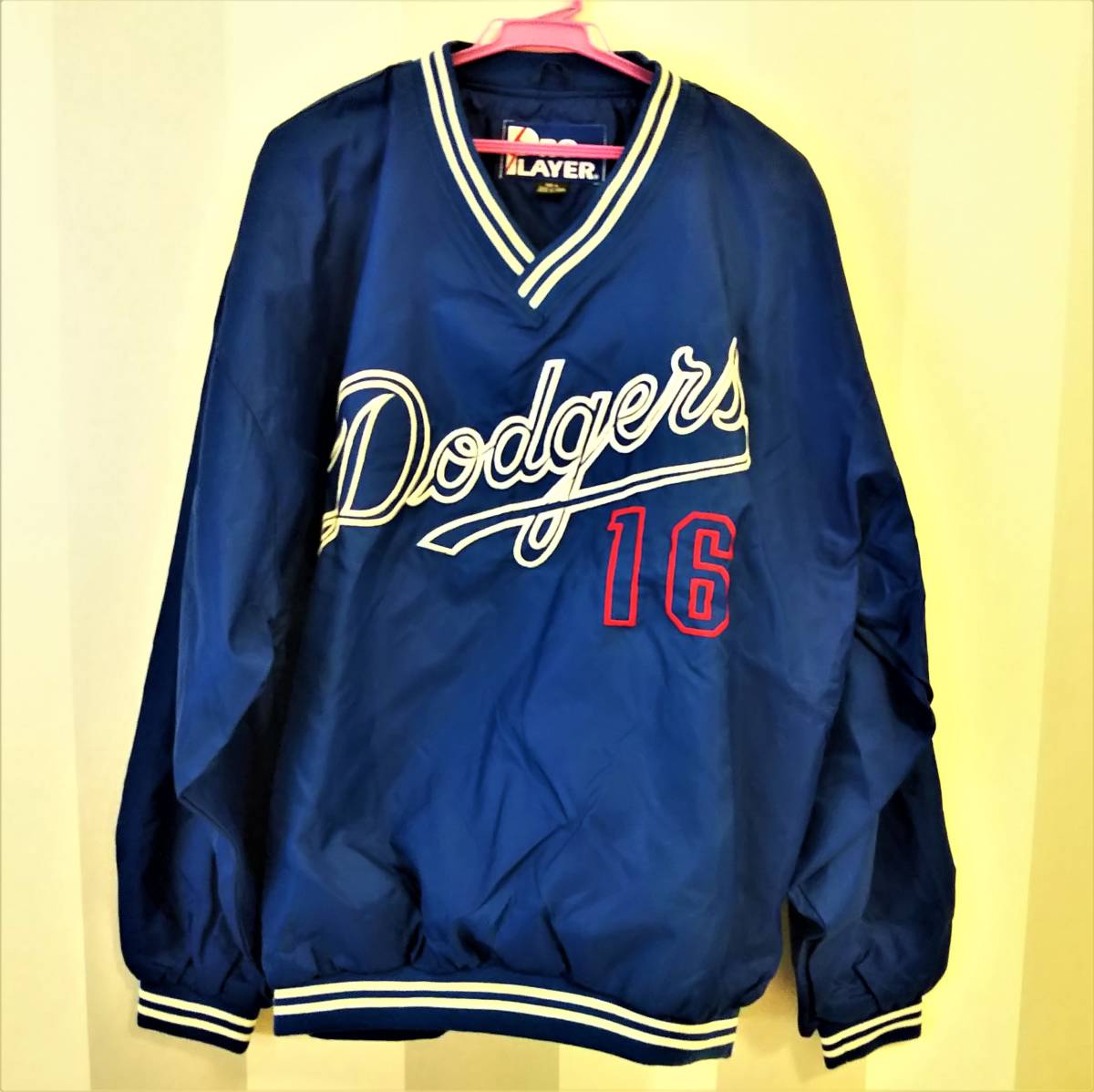 Dodgers ジャケット 青　野茂英雄　野球　メジャー Dodgers ジャケット 青 野茂英雄 野球 メジャー Dodgers ジャケット 青