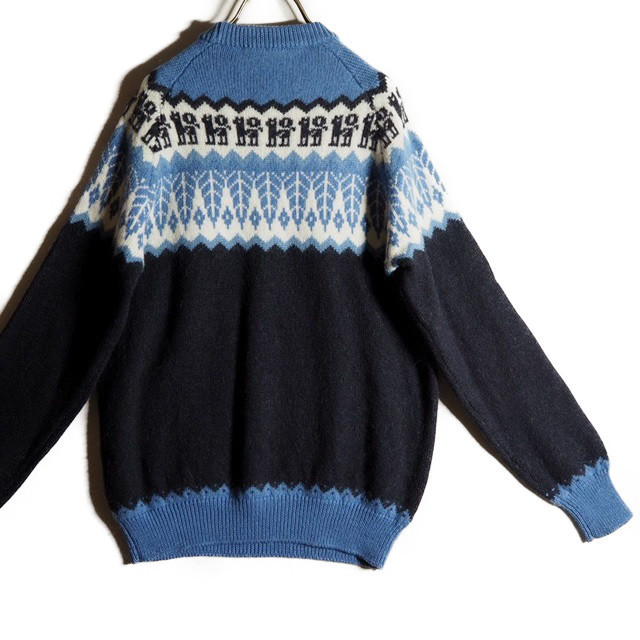 H0966P ▽CristaSeya クリスタセヤ▽ 19AW Alpaca Inca Sweater 