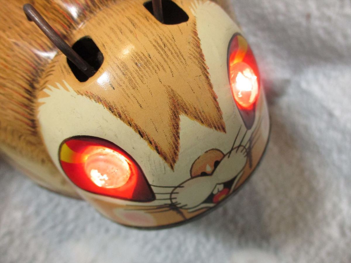 H66 当時物 増田屋 目が光る ウサギ ブリキ 日本製 バッテリー 動作品 耳欠品 動物 うさぎ 兎 昭和 レトロ 玩具 マスダヤ の落札情報詳細 ヤフオク落札価格情報 オークフリー スマートフォン版