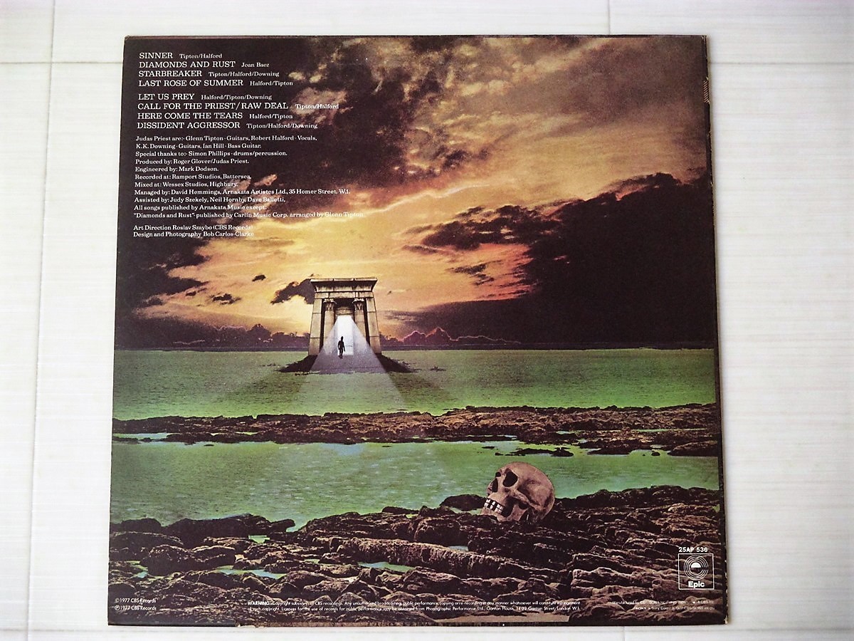 bjg]&frasl; LP &frasl; ジューダス・プリースト &frasl;『背信の門』&frasl; Judas Priest