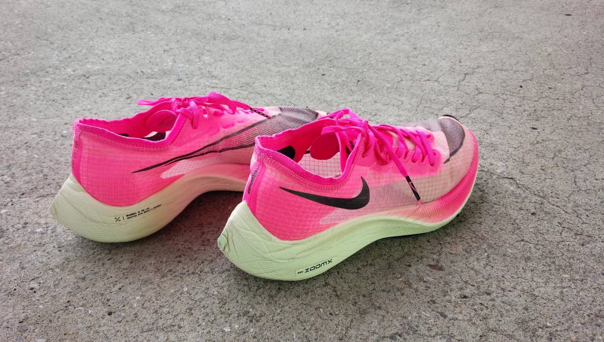 ナイキ　ヴェイパーフライネクスト% ピンク　26.0 美品 ナイキ ズームX ヴェイパーフライNEXT% ピンク Nike ZoomX Vaporfly