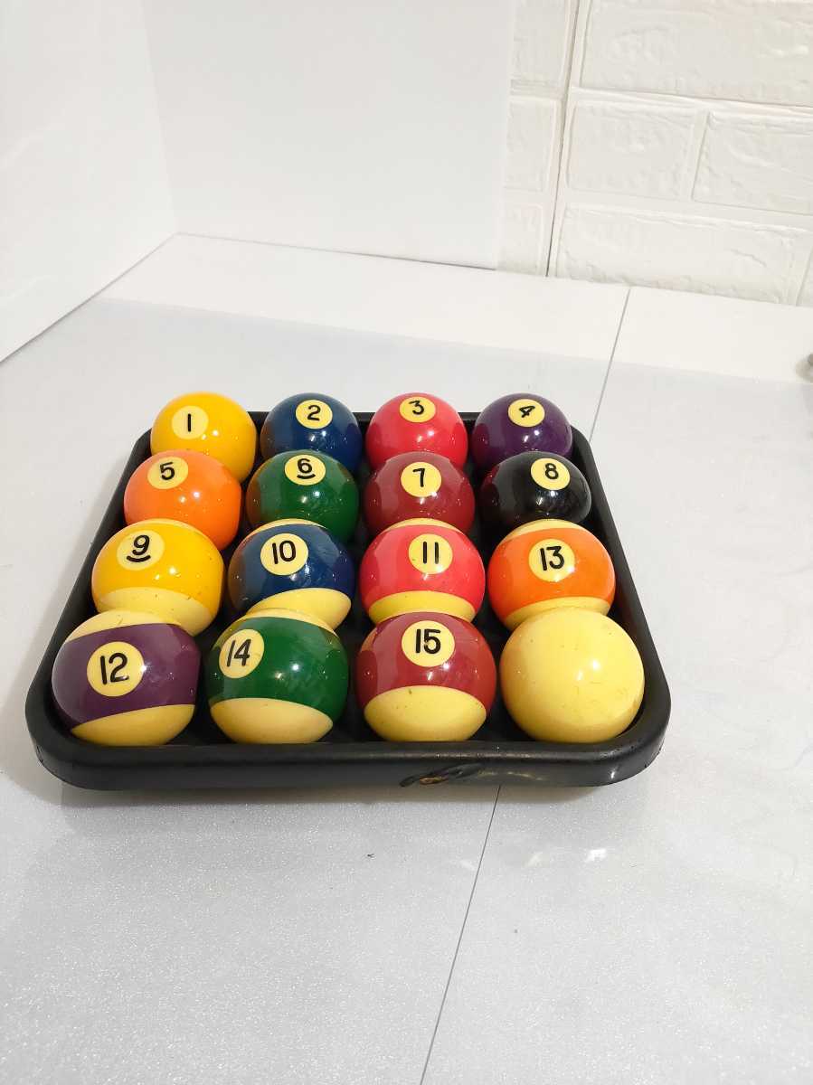 中古品 ビリヤードボール の落札情報詳細 ヤフオク落札価格情報 オークフリー スマートフォン版