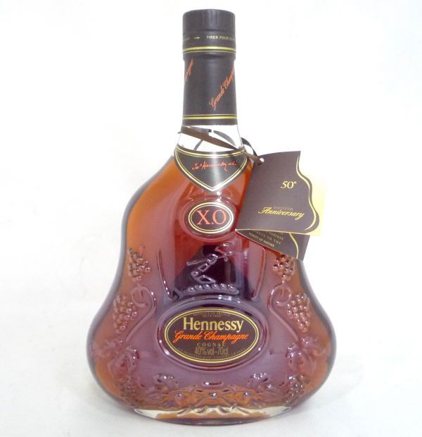 グランドセール Hennessy XO Champagne Grande 50周年記念ボトル - ブランデー