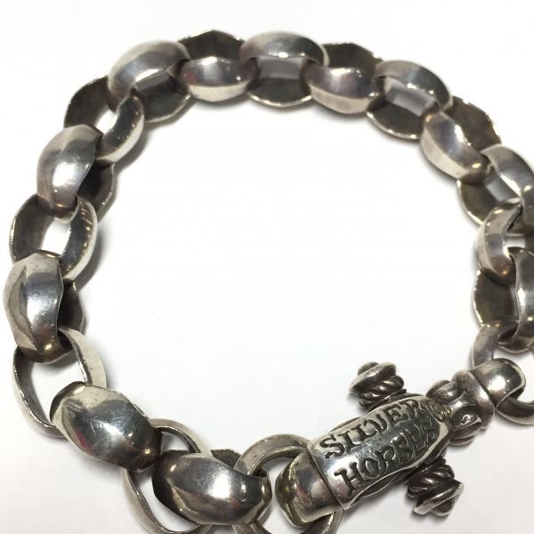 SILVER HORSES シルバーブレスレット 希少 SILVER HORSES シルバーホース ブレスレット - メルカリ