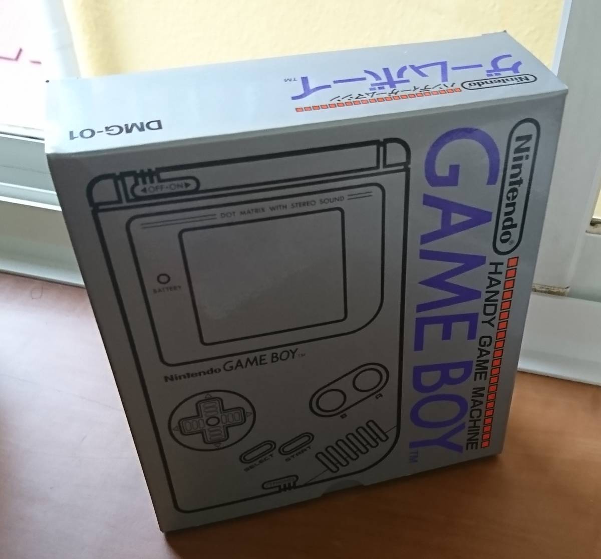 未使用に近い】任天堂 初代ゲームボーイ☆箱と発砲スチロール新品の