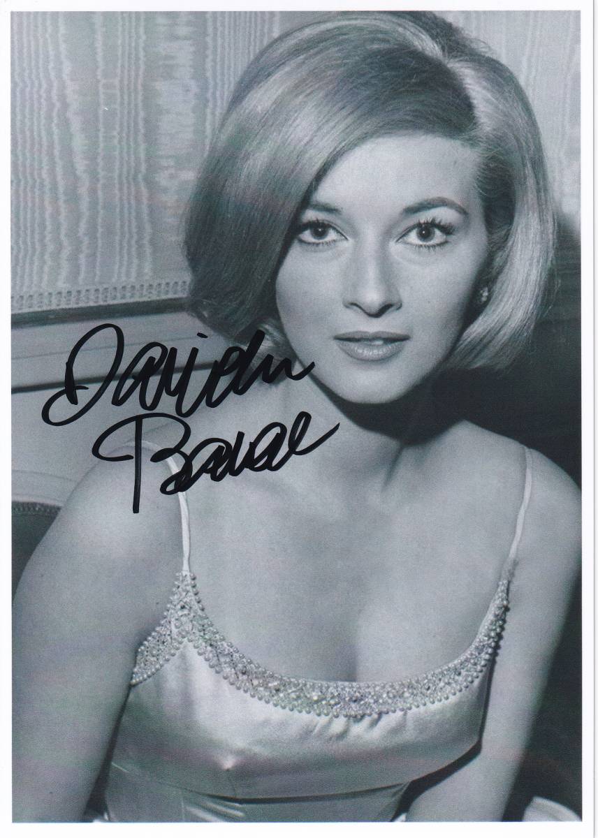ダニエラ・ビアンキ直筆サイン入り超大型写真…Daniela Bianchi