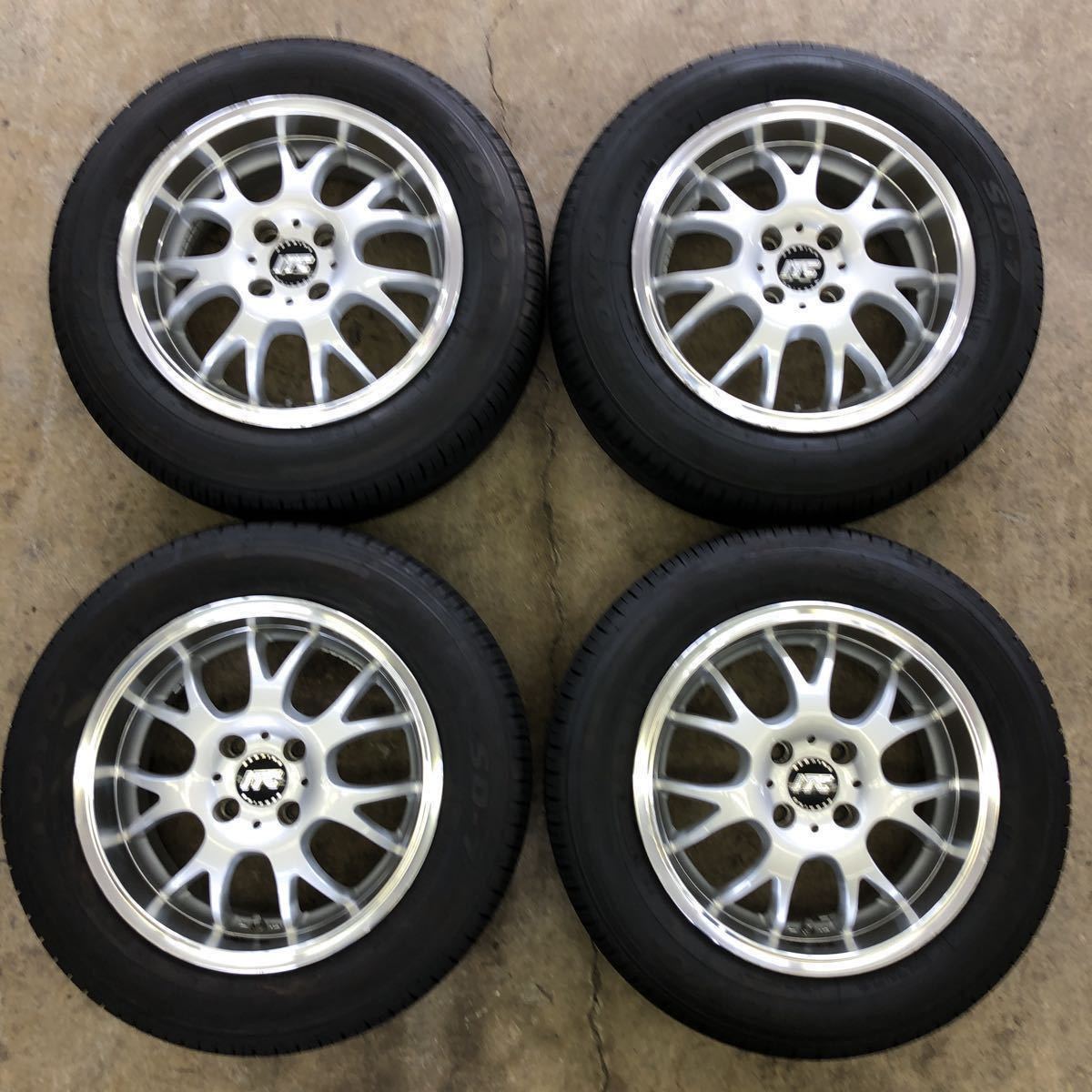 185/65R15 RAYS セブリング 15×6.5J 4H 100+38 ハブ径65mm TOYO SD-7 