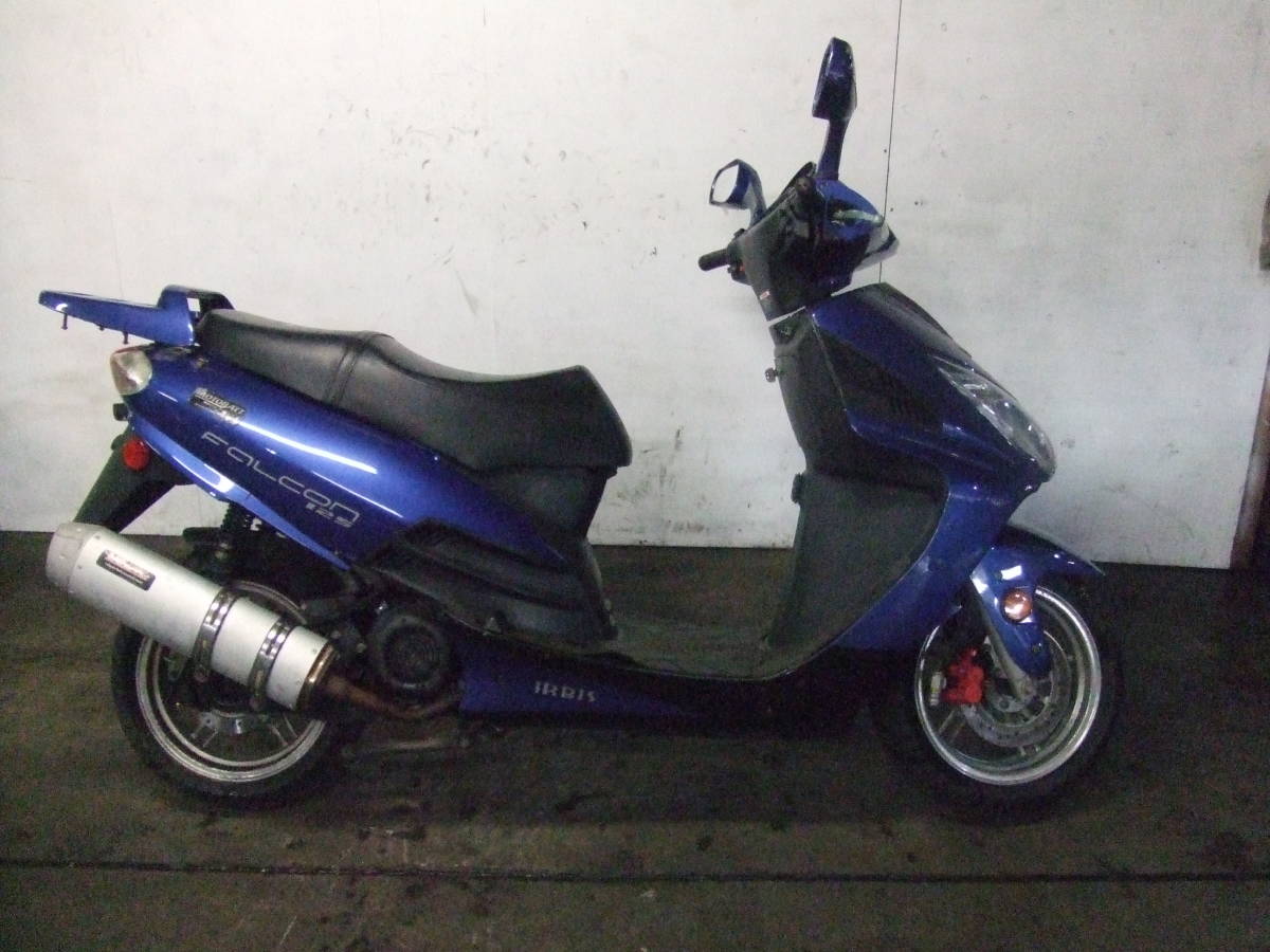 Loncin ファルコン125 Falcon125 書類有り 売り切り 未整備 不動車 レストアベース 125cc スクーター の落札情報詳細 ヤフオク落札価格情報 オークフリー スマートフォン版
