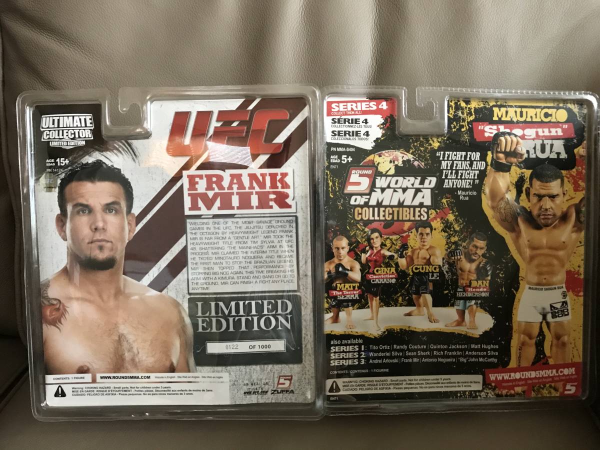 新品未開封】ノゲイラ・ショーグン フィギュア2個セット ROUND5 UFC