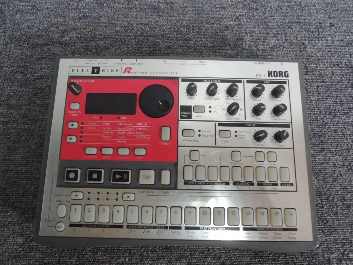 ♪名機♪Korg ELECTRIBE ES-1 コルグ エレクトライブ リズムマシン