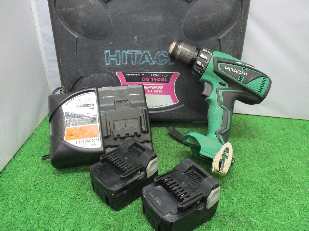 14.4Vコードレス振動ドライバドリル HITACHI◇日立 コードレス