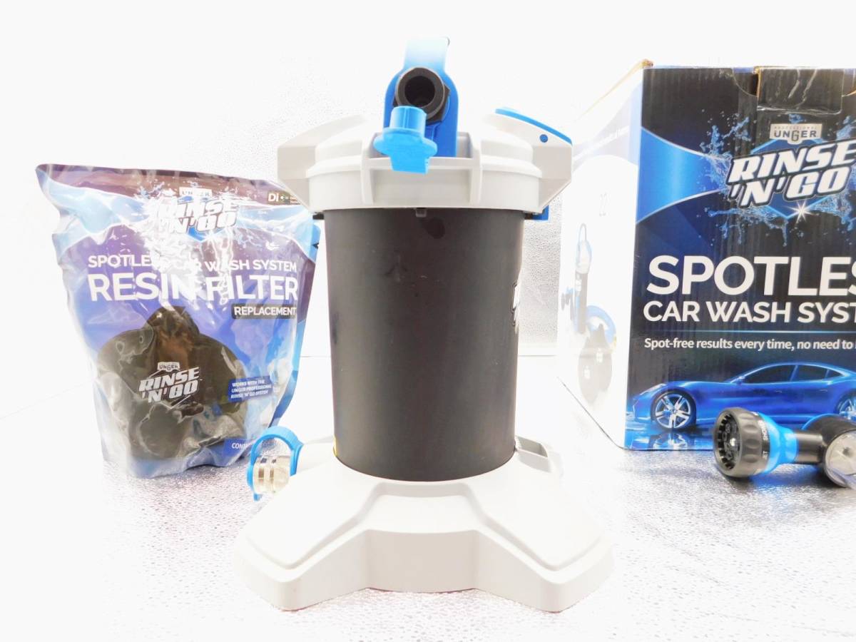 新品UNGER RINSE'N'GO 交換樹脂フィルター Unger社 Rinse\u0027n\u0027Go 交換樹脂フィルター 2個 新品未開封