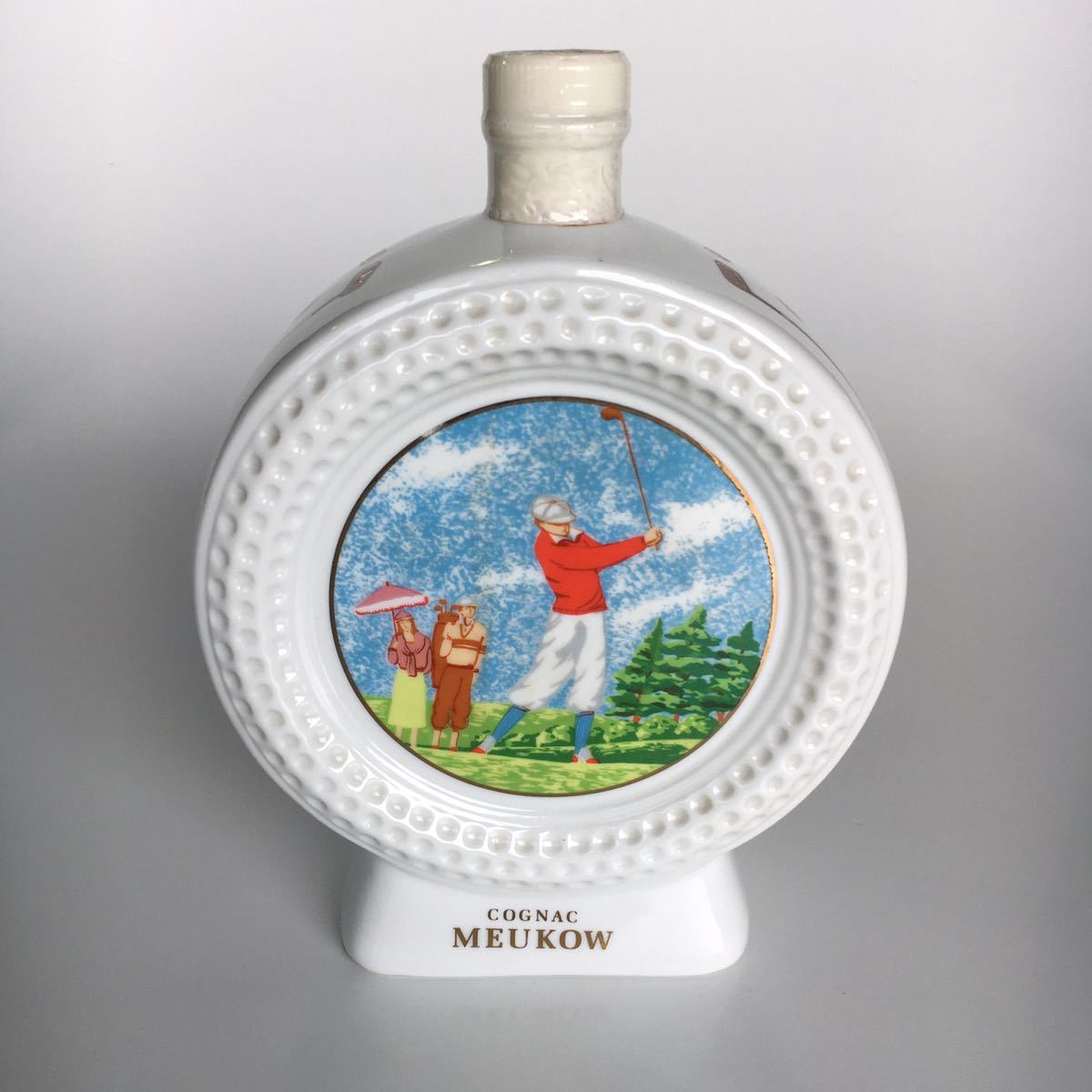 新品】【未開栓 古酒】ミュコー MEUKOW GOLF ゴルフ CERAMIC DECANTER