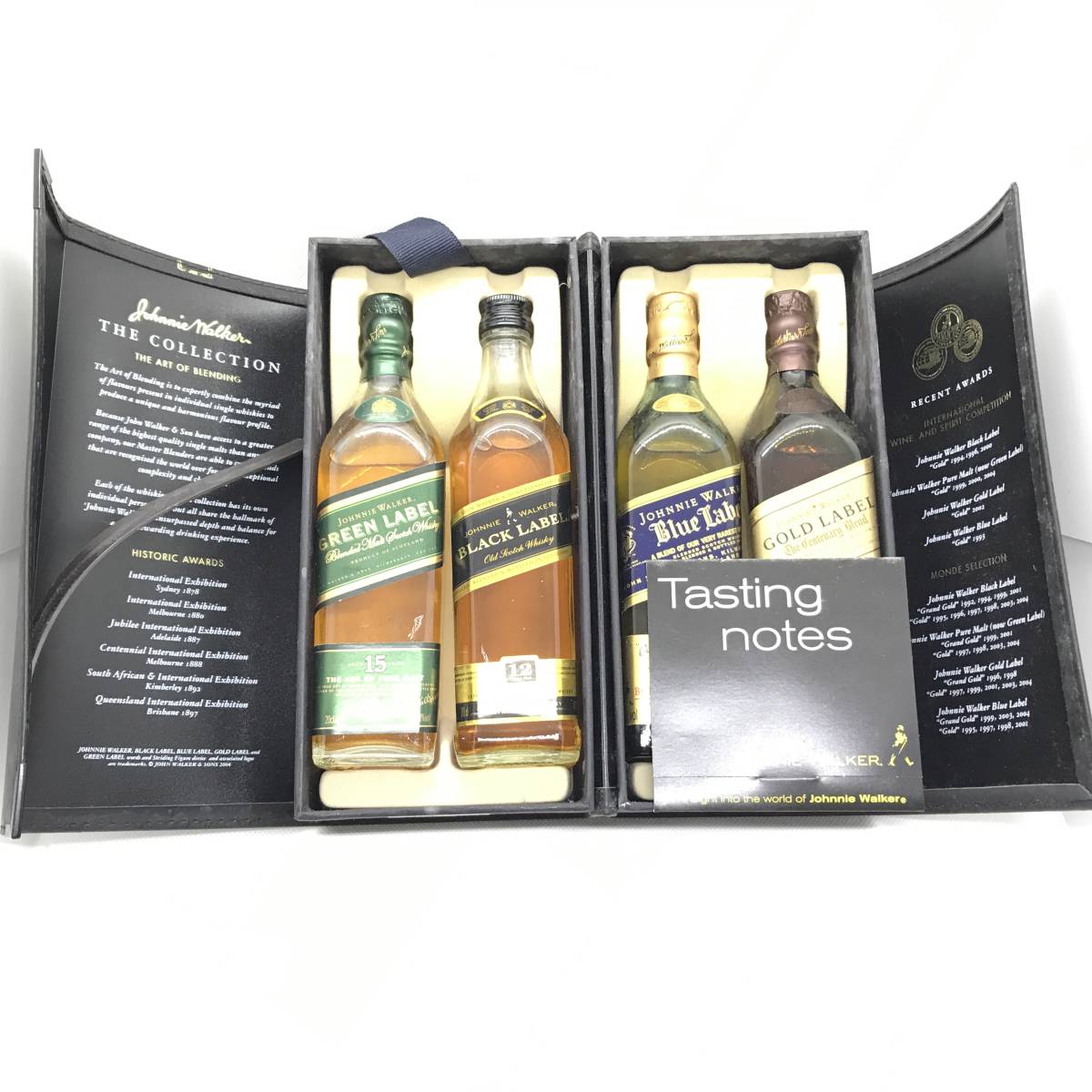 ジョニーウォーカー ザコレクション 200ml 4本セット 未使用 Yahoo