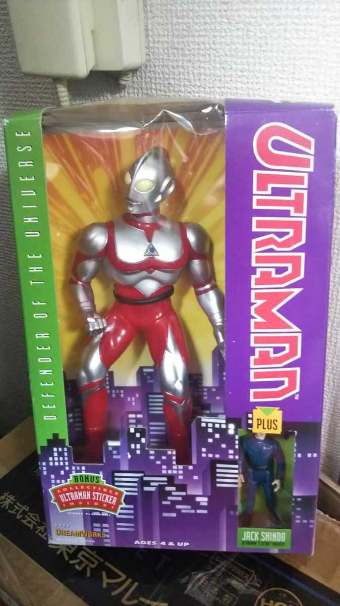 新品】90年代製アメリカ版20センチ ウルトラマングレート 人間体