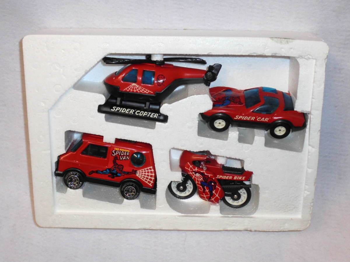 1984 スパイダーマン バイク 1984 スパイダーマン バイク Vintage 1984 80s Corgi 266 Spider