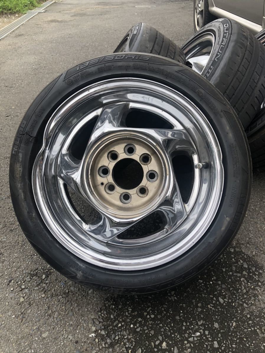 kmc terminator2 ターミネーター 114.3 100 ジャンク キャップ付 15