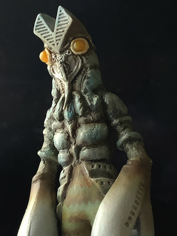 バルタン星人 ガシャポンhgウルトラマン改造リペイント 侵略者を撃て ウルトラマン の落札情報詳細 ヤフオク落札価格情報 オークフリー スマートフォン版