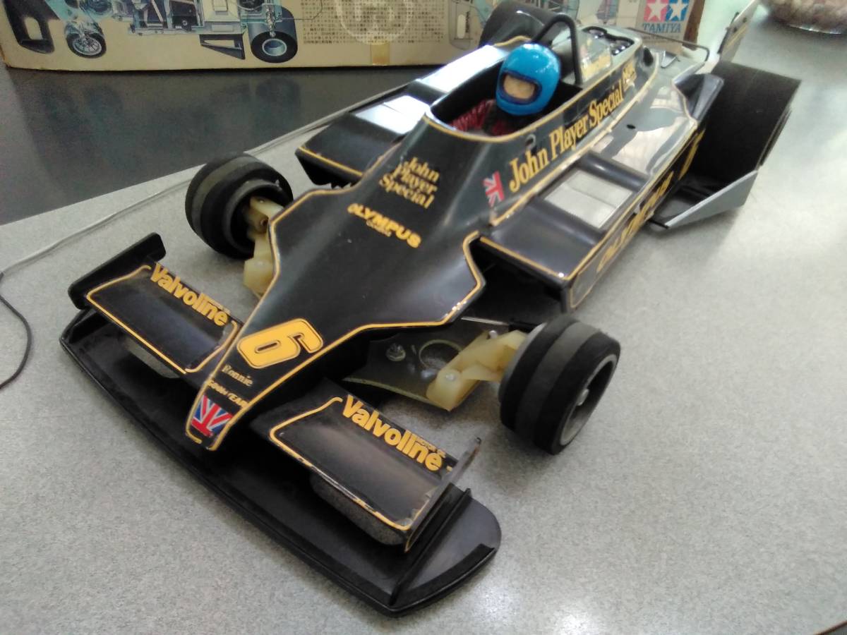 タミヤ1/10 J.P.Sロータス79競技用スペシャルです！！（タミヤ 1