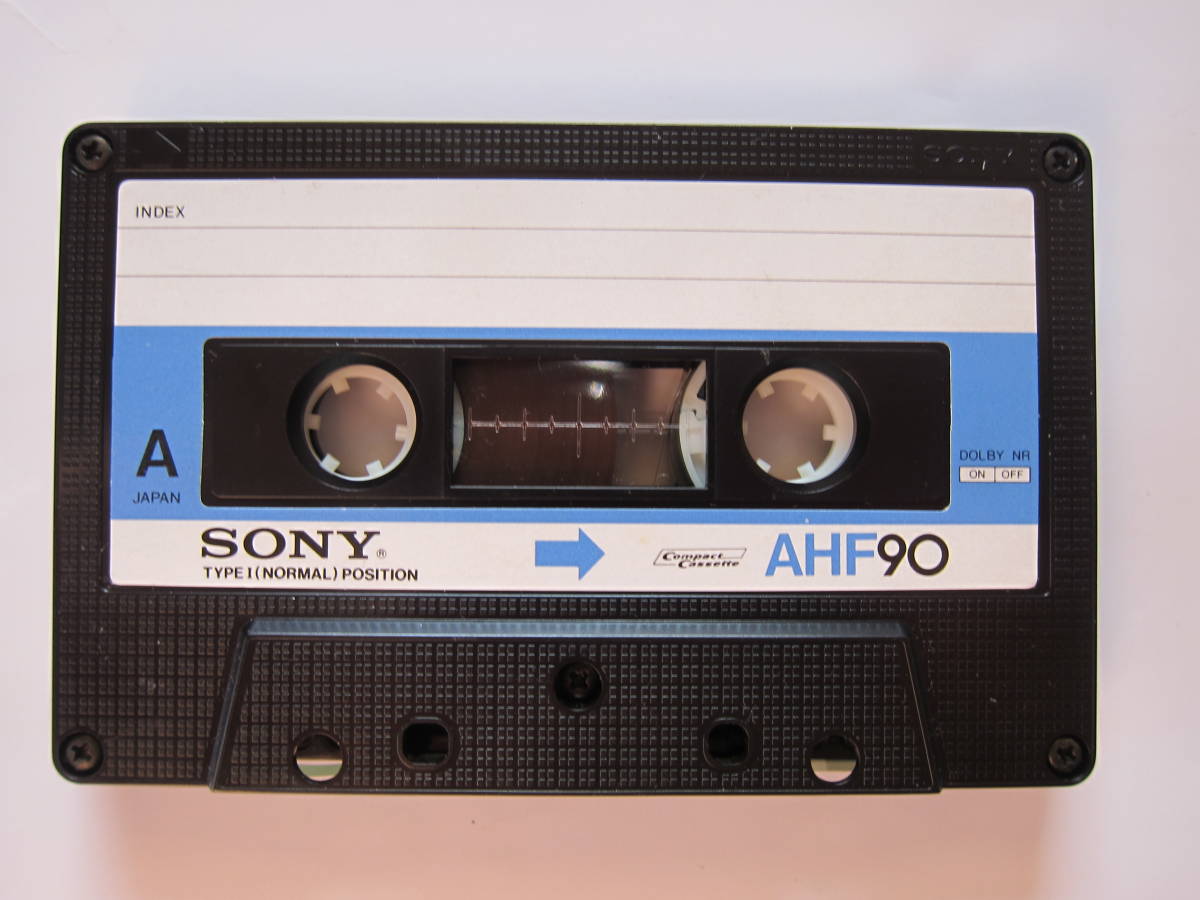 SONY ソニーAHF 46 カセットテープ 2本セット 中古・消去済】録音用