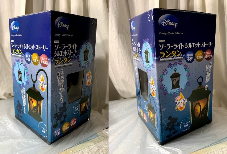 タカショー Takasho ソーラーライト ディズニーミッキー ミニー シルエットストーリー ランタン Td Lr04 開封済 未使用 外箱ダメージ有 の落札情報詳細 ヤフオク落札価格情報 オークフリー スマートフォン版