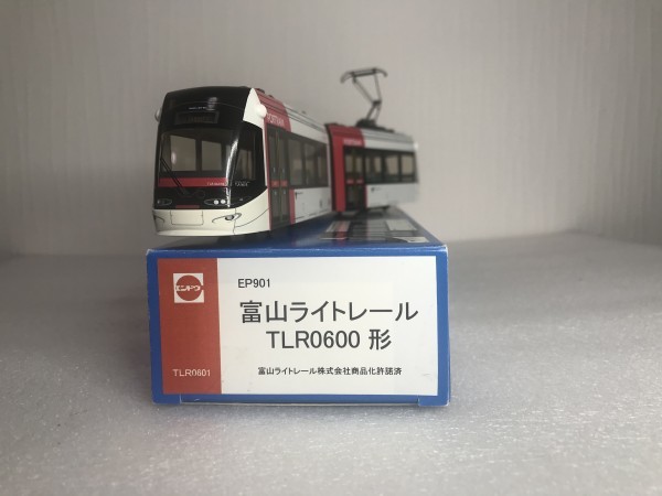 エンドウ　富山ライトレールTLR0600形(赤) エンドウ富山ライトレールTLR0600形(赤)