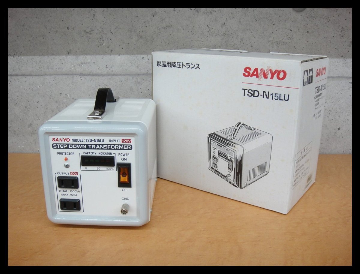 SANYO 変圧器 トランス TSD-N15LU 120v 1500VA SANYO TSD-N15LU SANYO 変圧器 トランス TSD-N15LU 120v 1500VA SANYO TSD-N15LU