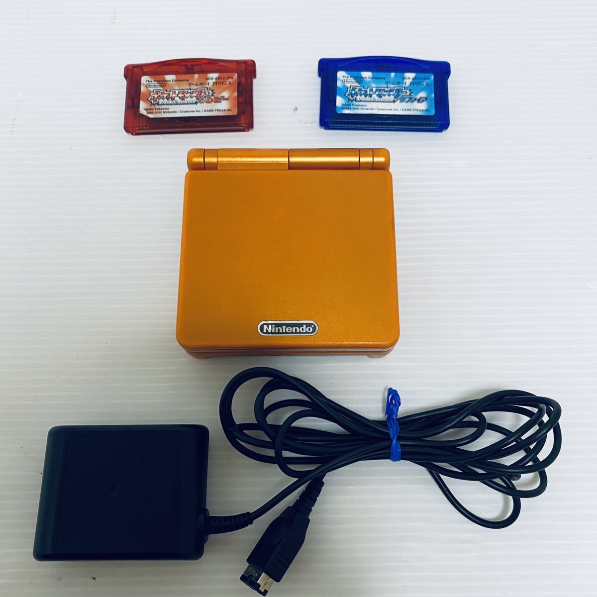 ゲームボーイアドバンス 本体 * オレンジ 美品】【箱付き】ポケモン